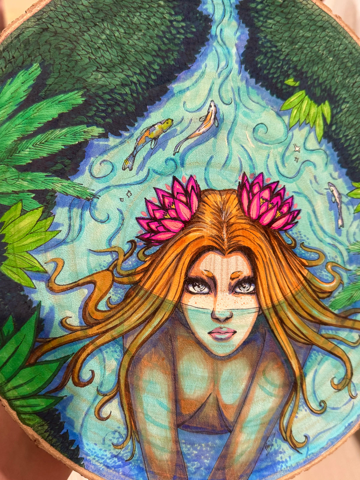 The Lily-Horned Nymph
