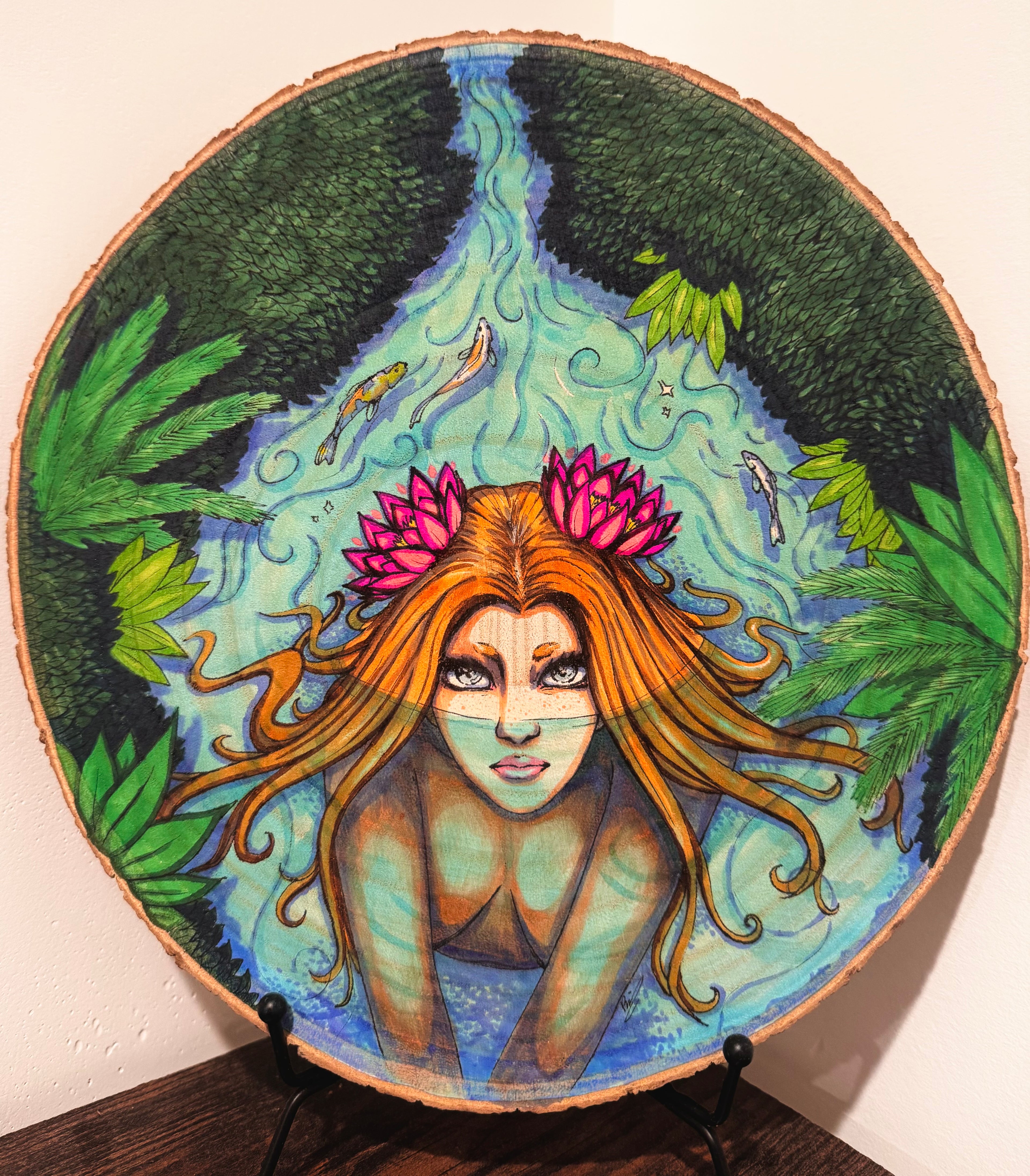The Lily-Horned Nymph