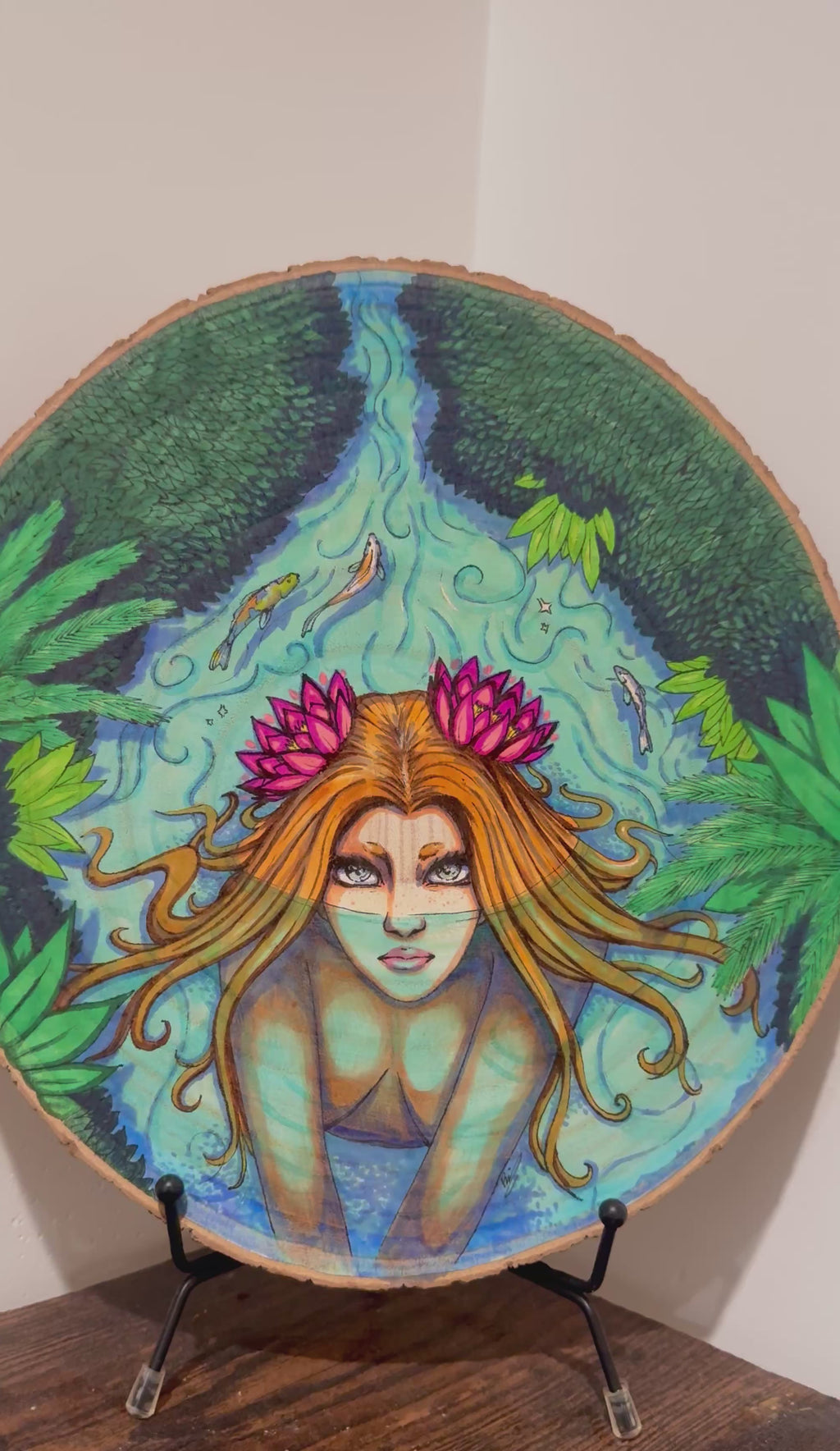 The Lily-Horned Nymph
